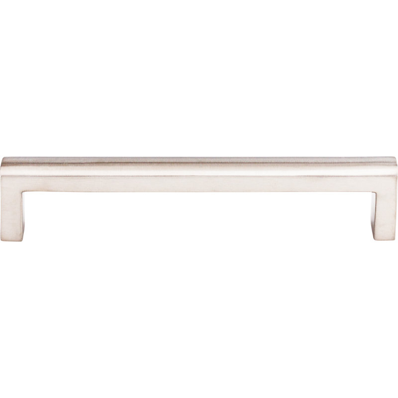 Ashmore Bar Pull, Brushed Stainless Steel, 6 5/16" Center to Center