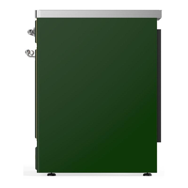 Majestic III Series 30 Inch Induction Range with 4 Induction Elements in Emerald Green (Chrome Trim), Emerald Green, Chrome