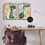  «Funky Abstract Squiggles», ensemble de 2 toiles flottantes encadrées par June Erica Vess-1238772131-1238772158