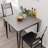 Cineraria Solid Wood Solid Wood Top Four Leg Dining Set-2147123006-2147122977-2147123007