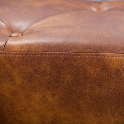 Sveina Faux Leather Upholstered Bench