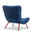 Bertita Upholstered Accent Chair with Footstool-751082228