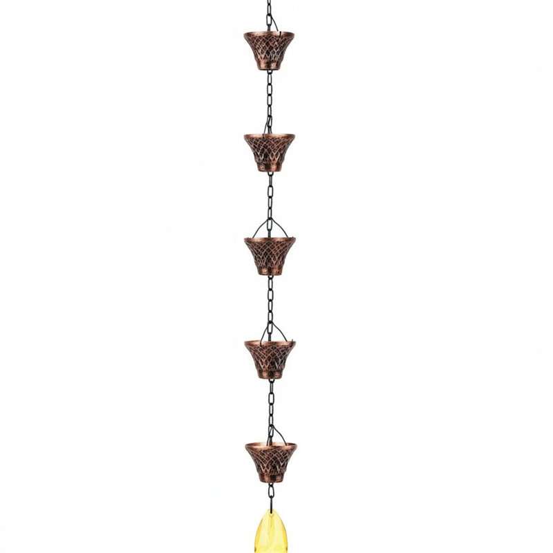 Metal No Subject Rain Chain