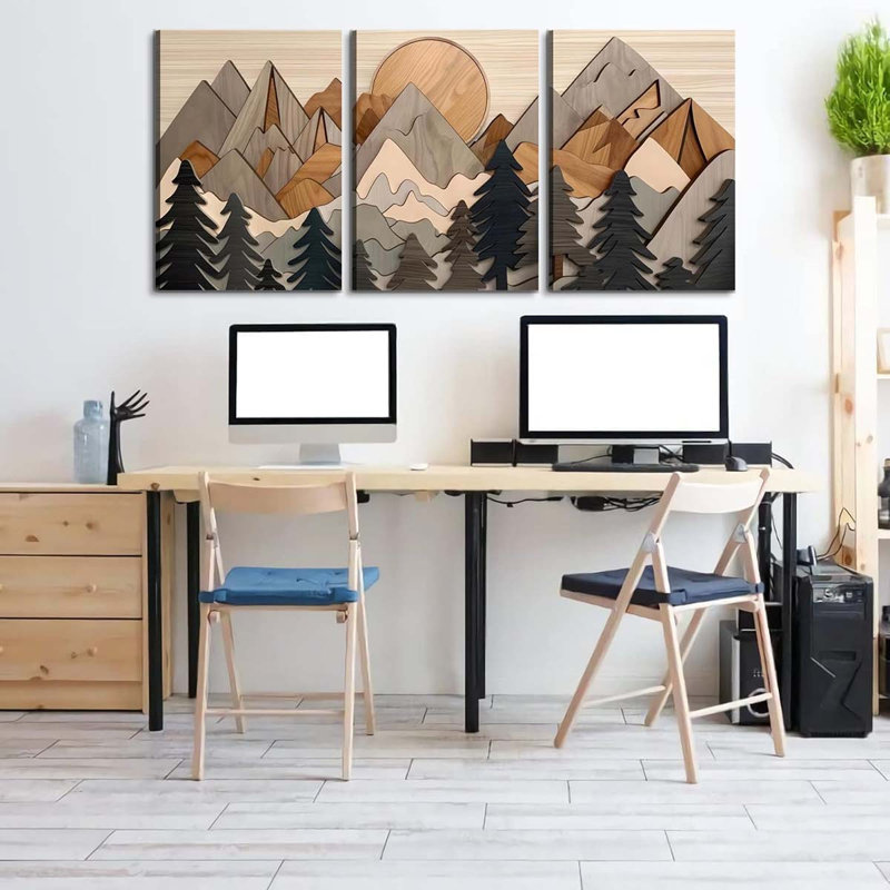 3 Piece Wrapped Canvas Print