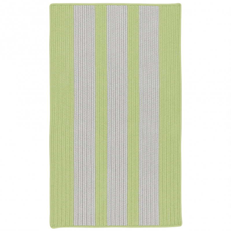 Tapis intérieur / extérieur Wes - vert, Rectangle 12 pi x 15 pi