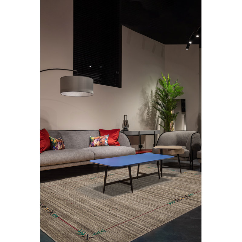 Tapis gris Kashkuli Gabbeh 5 pi 0 po x 8 pi 1 po