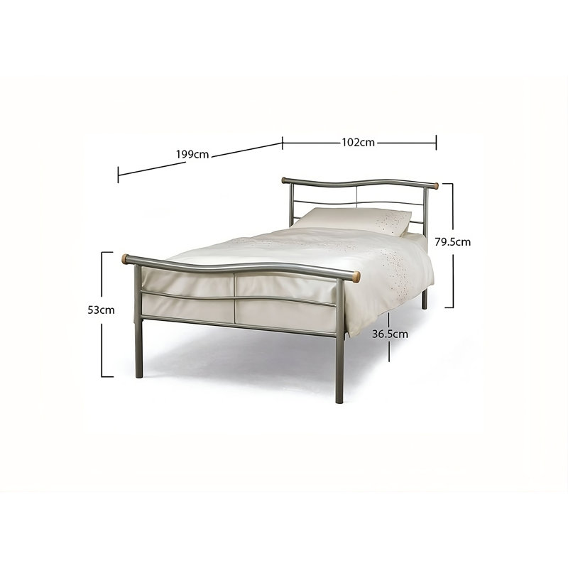 Open-Frame Bed, Single (3')