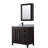 Daria 36 " W Freestanding Standard Free Standing 1 Single Vanity Bathroom Vanity With Top with Mirror-134822804-134822807-134822809