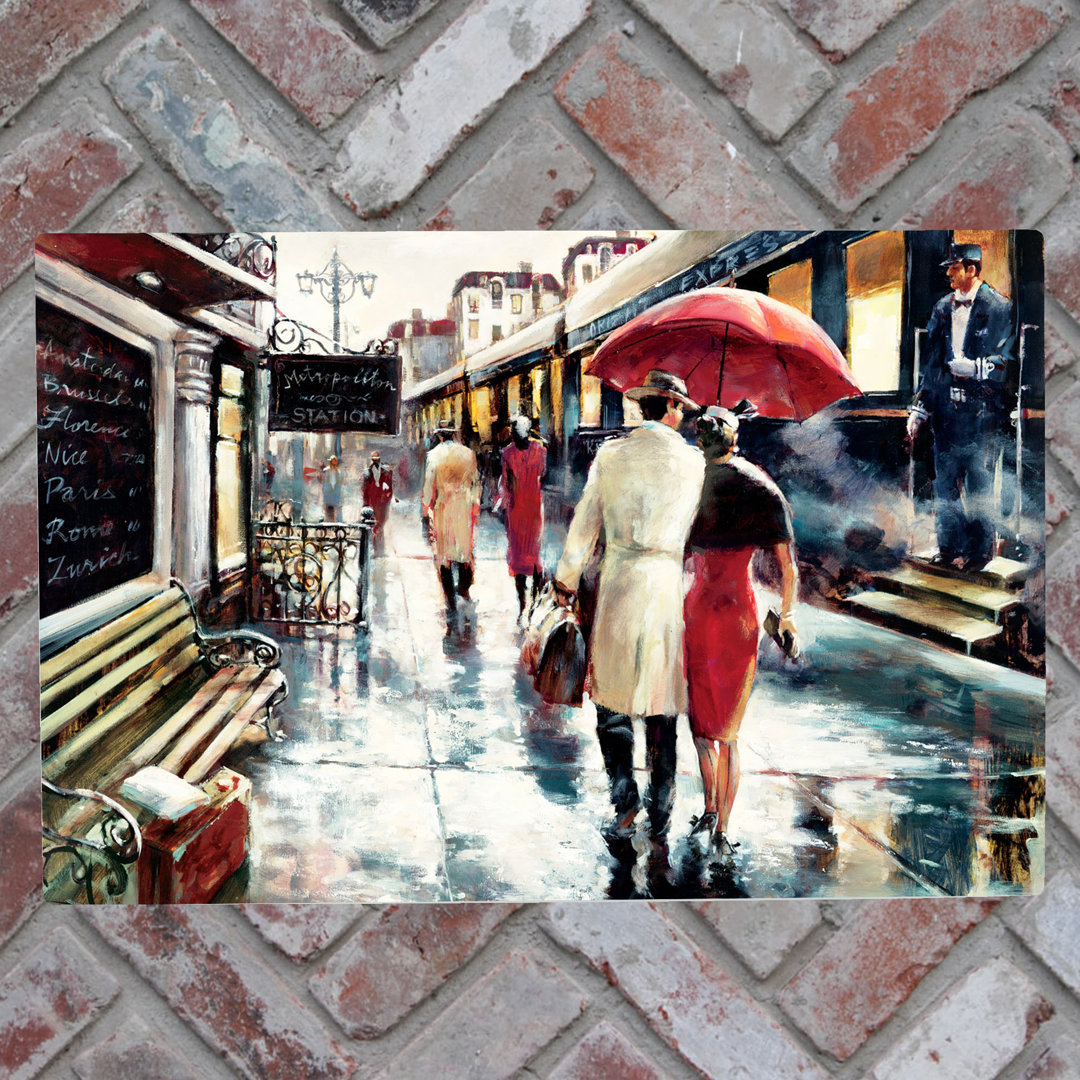 BRENT HEIGHTON Traditional Cities & Countries Wall Decor on Ceramic