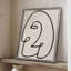 Face It II, reproduction encadrée - bois massif 45804-1748013711