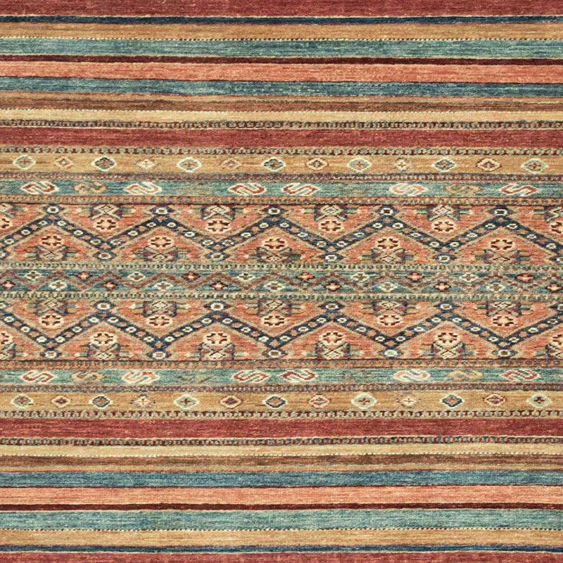 Abstract Indoor Rug, Square 5'