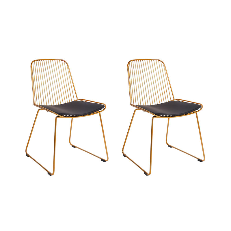 Anmar 43cm H Side Chair, Gold