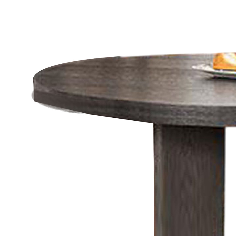 Table de salle à manger Zoko, Gris cendre