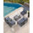 Reata HDPE 4 Piece Sofa Seating Group with Cushions-98582818-98582817
