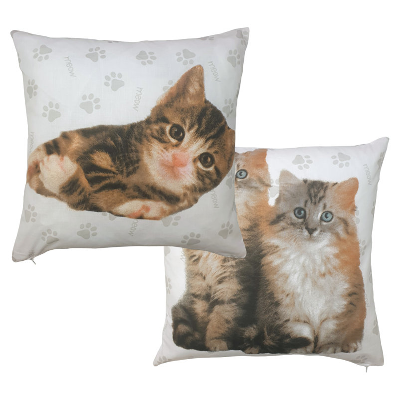 CUTE KITTENS Chet Square Cushion Cover