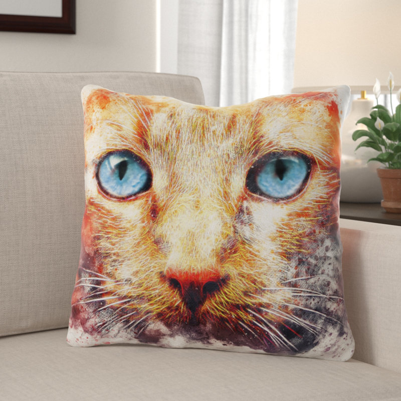 Coussin pour chat Duplantis, Microsuède, Intérieur