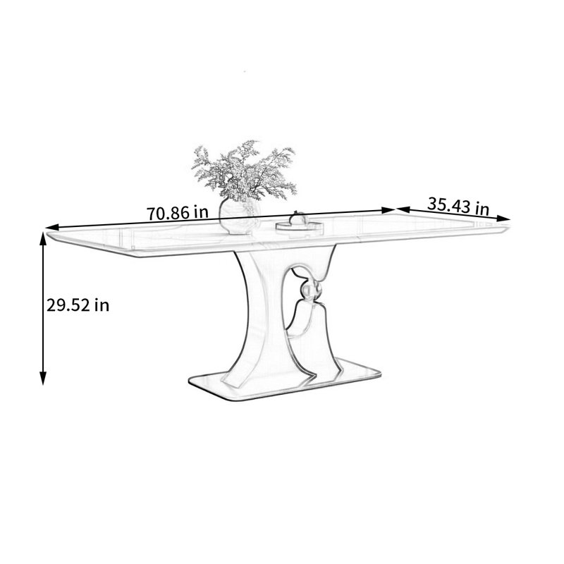 Audrionna, 29.52"H x 70.86"L x 35.43"W