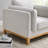 41.34In Oversized Chenille Upholstered Accent Chair, Set Of 2-845271431