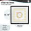 «Wreath in Spring Pastels», reproduction sous verre encadrée, design par Lee Ann Sanders-1509476695-1509476694