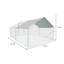 Poulailler d'extérieur en métal grand espace 13 * 10 * 6 pi