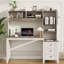 Bureau d'ordinateur en bois Farmhouse
