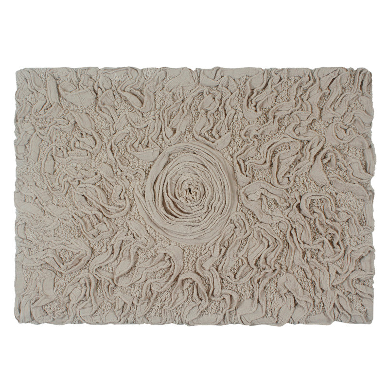 Tapis pour salle de bain Schoenberger, Lin, L 24 po x l 17 po