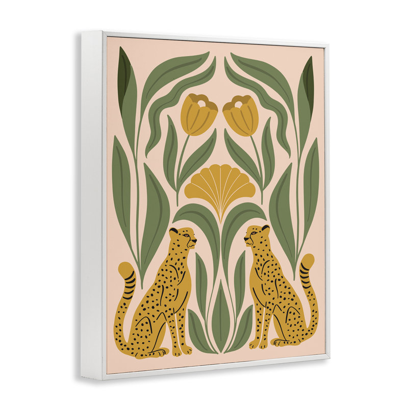 «Boho Chic Miroir Mirror», art de la giclée encadrée par Hey Bre! Creative Studio, H 30 po x l 24 po
