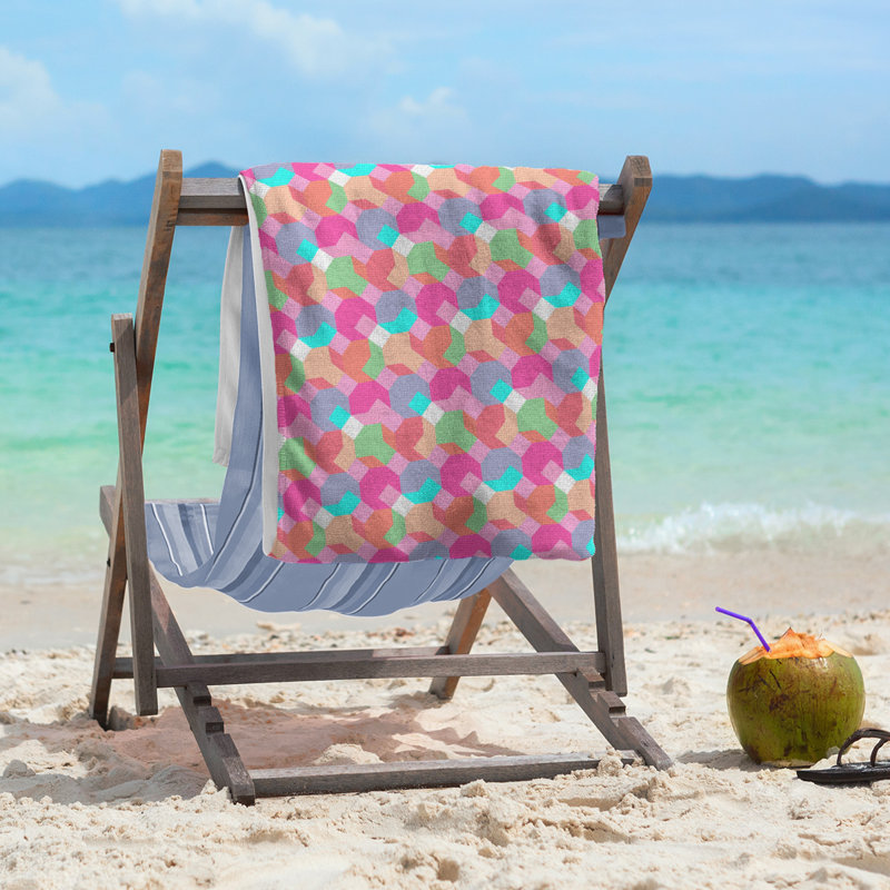 Katelyn Elizabeth Beach Towel, Pink