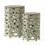 Table d'appoint Selva avec fabrication en bois durable et design polyvalent pour le salon ou la chambre à coucher