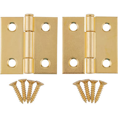 Elysian 135 Degree Lazy Susan Hinge Face Frame Plate for Folded Door,  Kitchen Cabinet Corner Door Hinges Metal Hardware Replacement 2 Pieces 