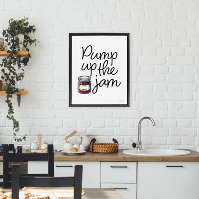 Cadre flottant Pump Up The Jam, design par Susan Ball
