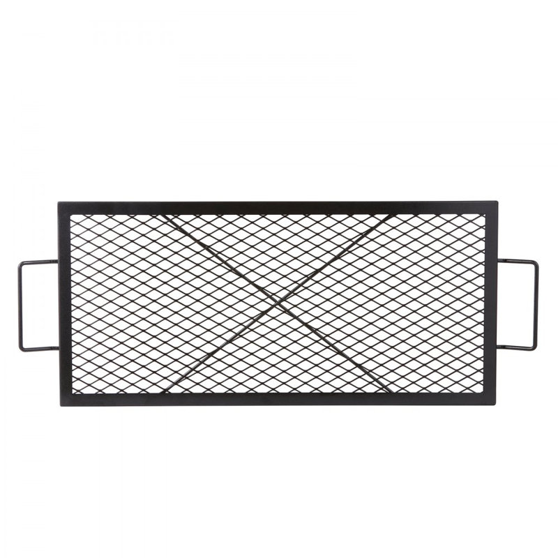 15'' Rectangle Fire Pit Tool, 1" H x 32" W x 15" D