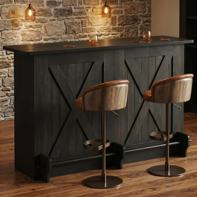 Bar Home avec tablettes à 2 niveaux