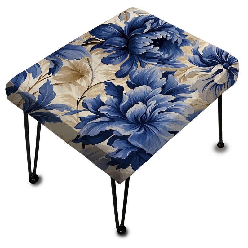 Repose-pieds Regal Cobalt Blue