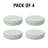 Decorative Indoor Outdoor Waterproof Round Cushion Cover, Patio UV Resistant Seat Cushion Cover-1640745968