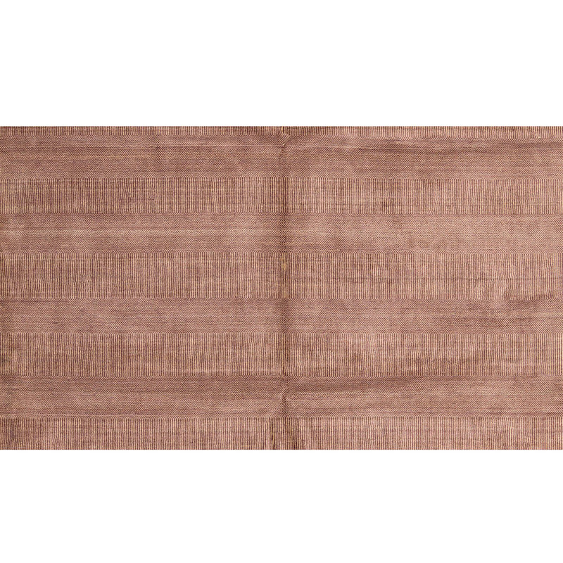 Tapis unique brun de 7 pi 9 po x 9 pi 9 po