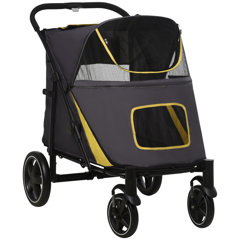 Source Hot selling big dog stroller / dog stroller with wheels / luxury dog  strollers on m.