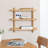 Francis Solid Wood Wall Mounted Shelves-925753409
