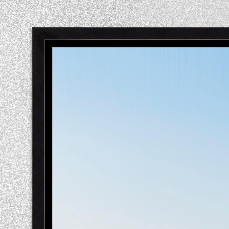 «Downtown Views» par Richard Silver - photographie sur toile à cadre flottant, H 25,75 po x l 37,75 po x P 1,5 po, Verre