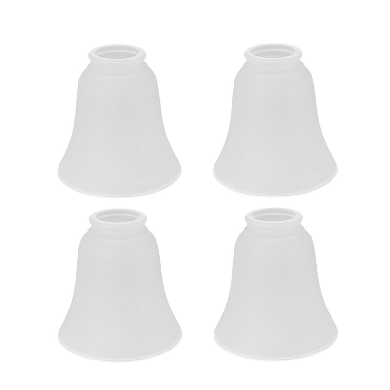Abat-jour de ventilateur de plafond en verre givré H 4,625 po x 4,75 po Analynn