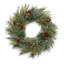 Mixed Pine Juniper and Pinecone Wreath 24"D