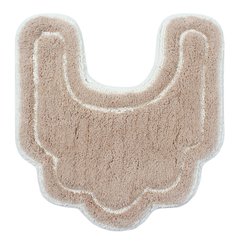 Tapis pour salle de bain Dobrinka, Lin, 20 po x 20 po (contour)