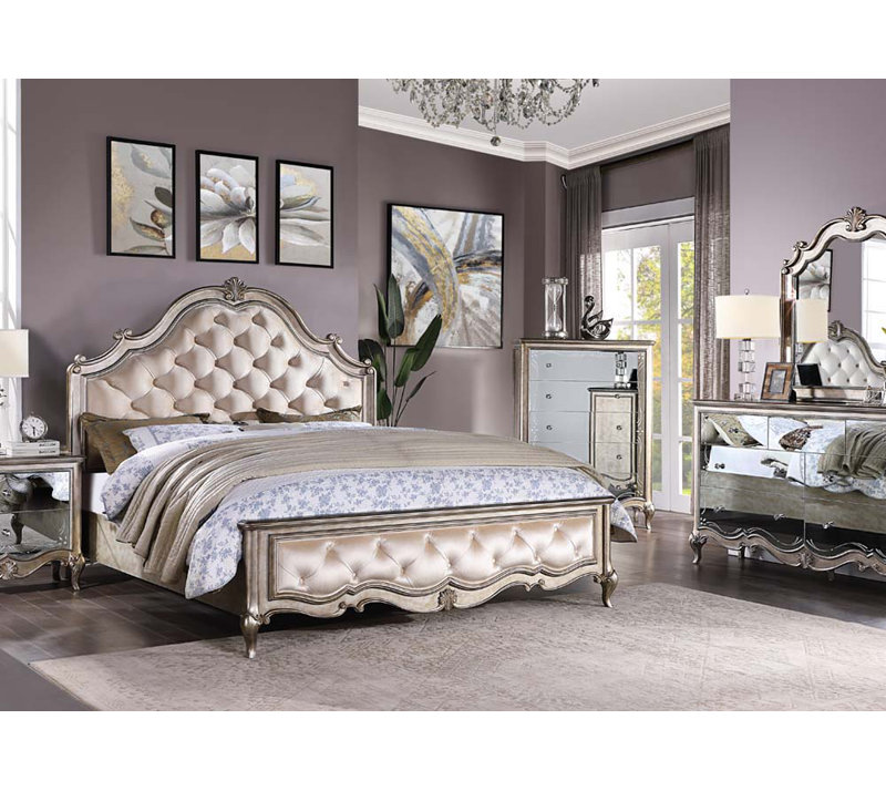 Hefley Upholstered Standard Bed, California King