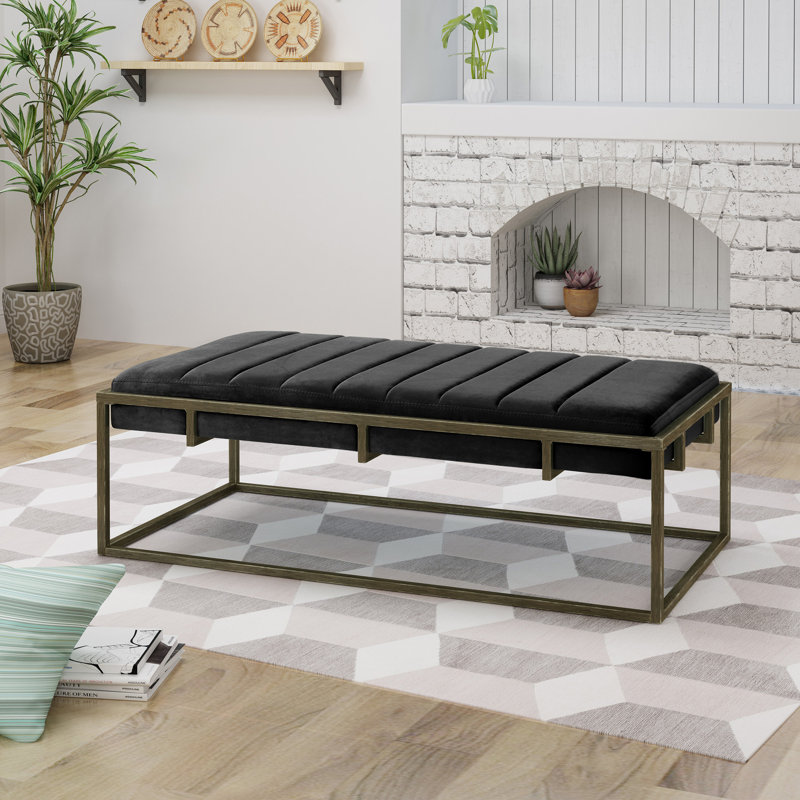 Banc avec repose-pieds et repose-pieds Luxury