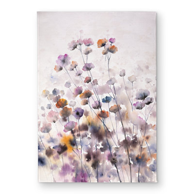 Wildflowers Floral Indoor Outdoor Door Mat | Home Decor