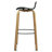 Brees Counter Stool with Metal Frame-1061402517