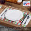 Ensemble de 4 napperons rectangulaires en mélange de coton The Holiday Aisle®