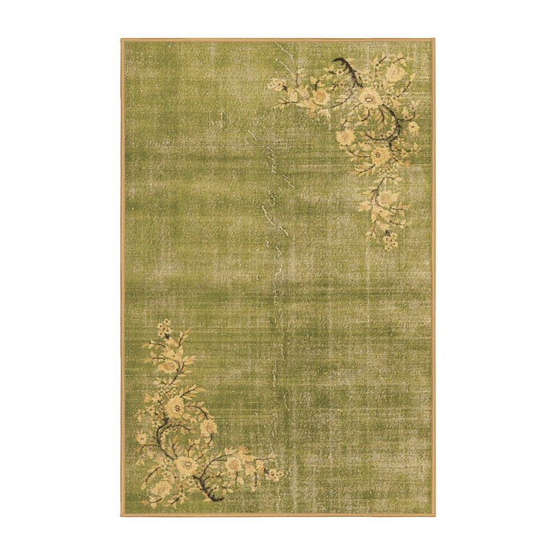 Jerriyah Performance Oriental Indoor Rug, Rectangle 8' x 10'
