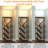 8-Tier Tree Bookshelf With Led Light – Adjustable 3-Mode Lamp For Hardcover Books, Space-Saving Floor Shelf With Foot Pedal Control