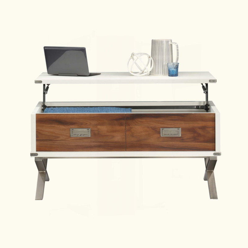 Table basse à plateau relevable